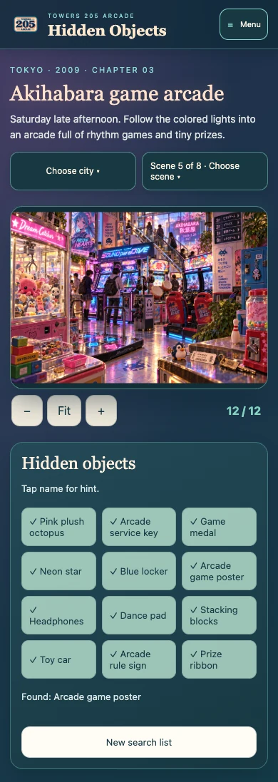 A night at the Tokyo arcade — Development preview